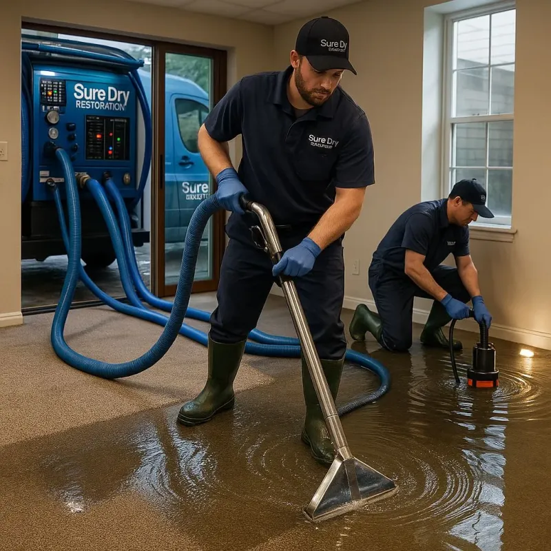 Water Extraction and Removal process in New Sarpy, LA